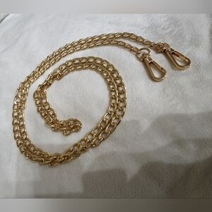 Gold wallet chain 47" - NEW